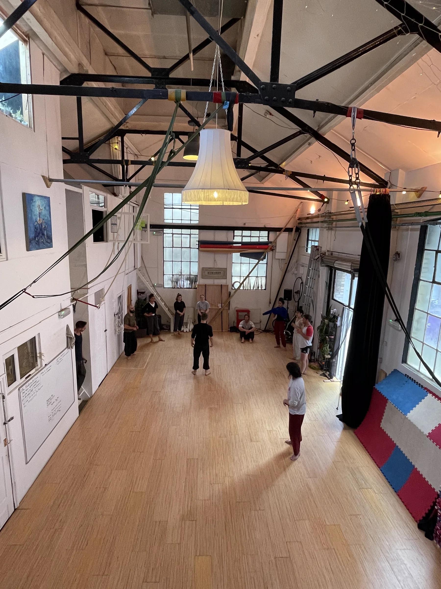 Back Space at Fish Island Circus.